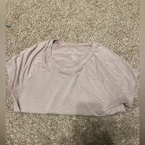 American Eagle Soft & Sexy Women's Striped Top - Pink